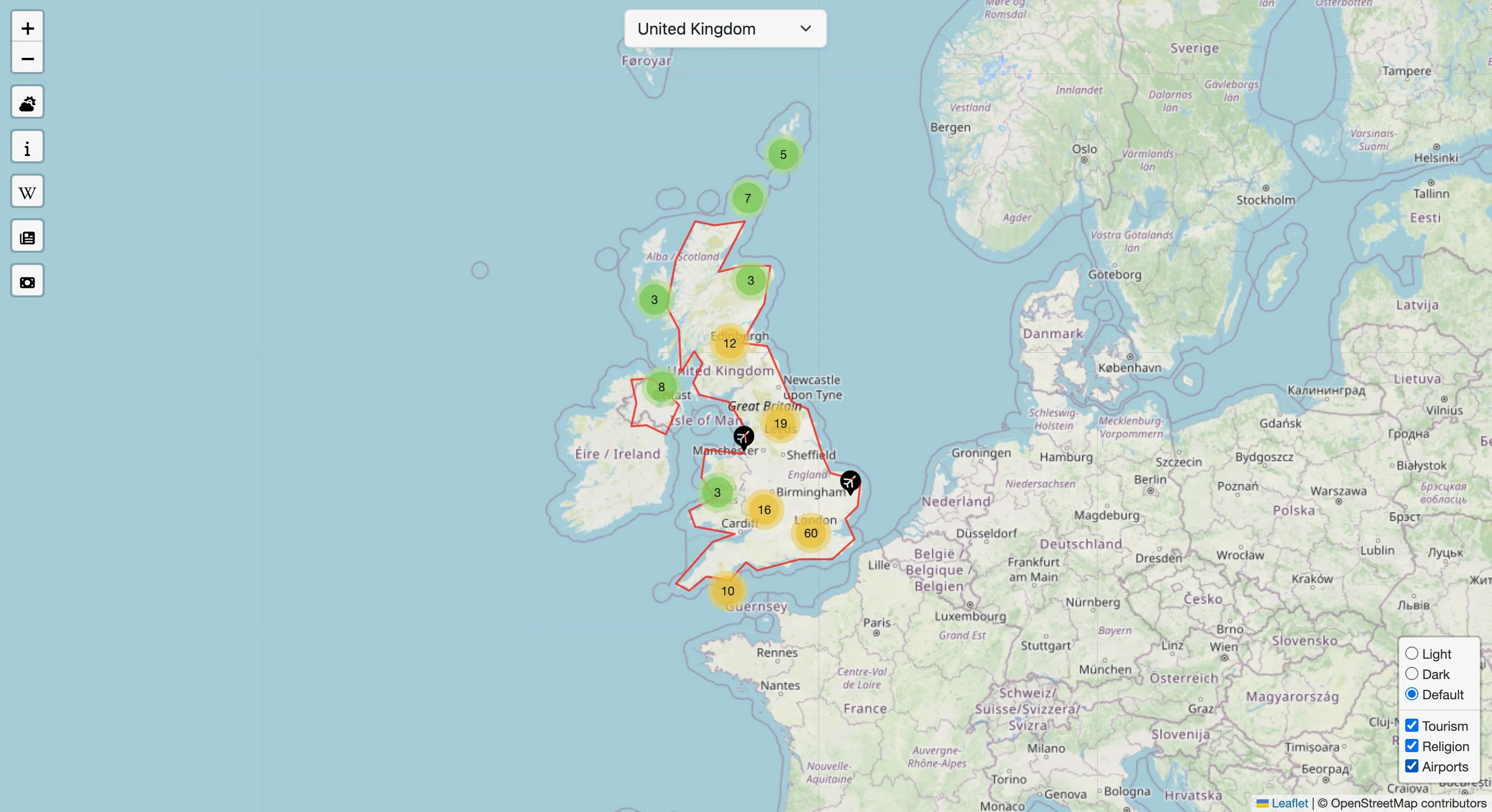 Gazetteer Screenshot 0