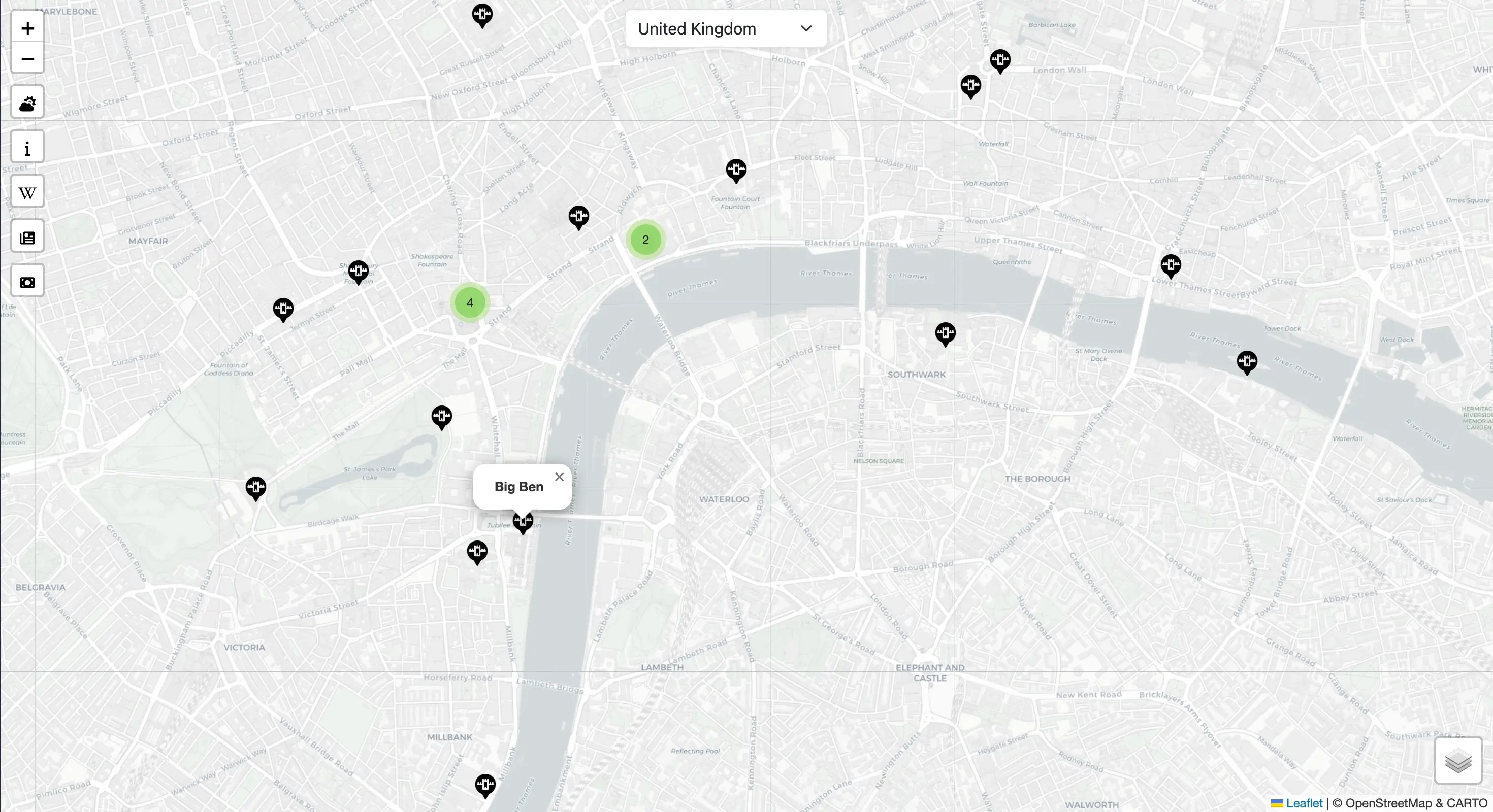 Gazetteer Screenshot 6